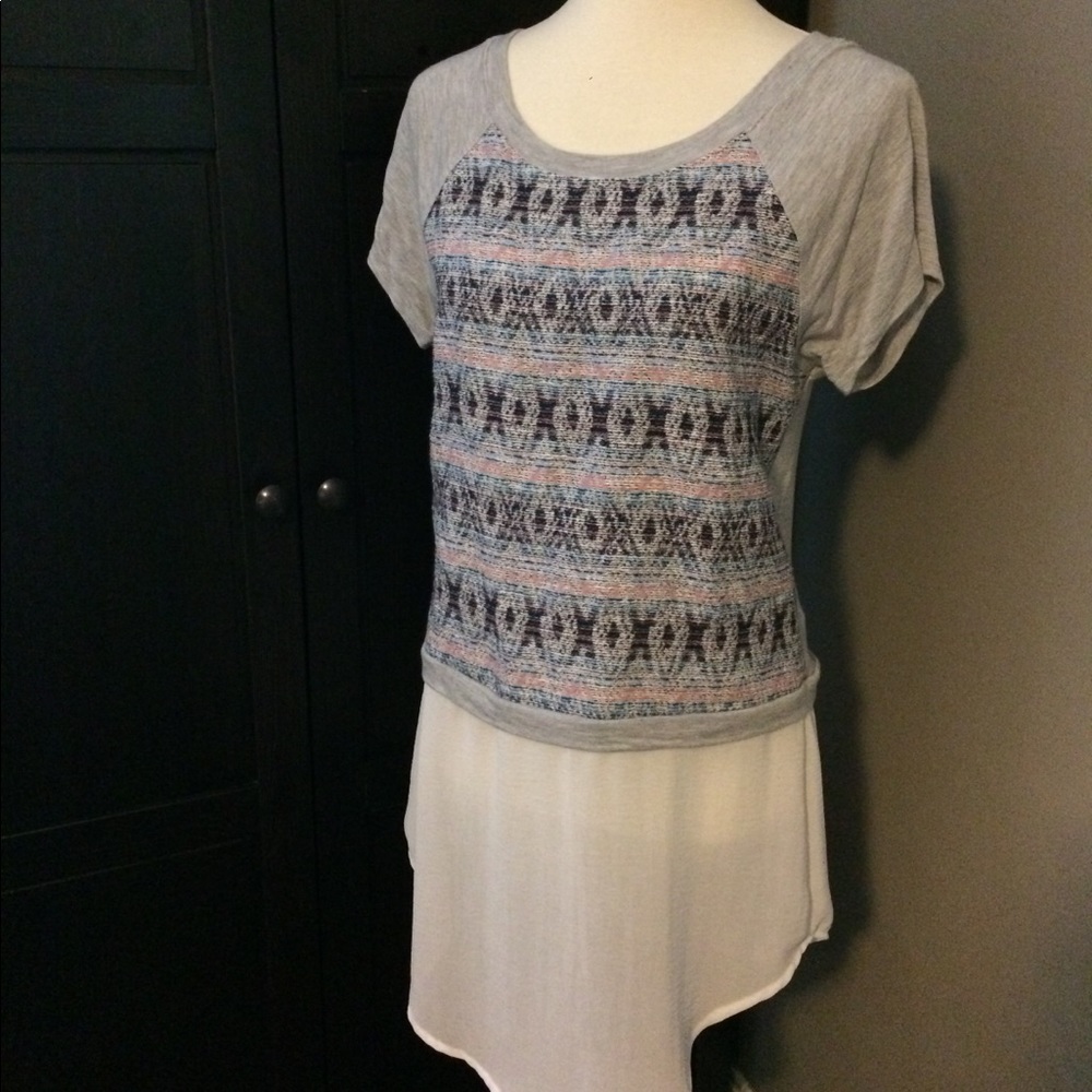 Anthropologie Layered Tunic